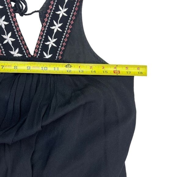 Cupcakes and Cashmere Dress ‘Zeus’ Women's Small Black Swing Style Flowy Shift - Picture 7 of 13